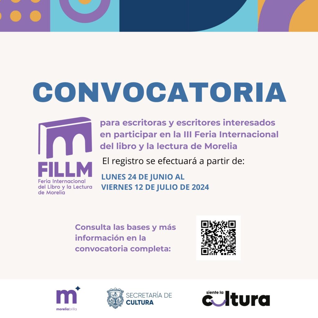 Ayuntamiento emite convocatorias para la Feria Internacional del Libro y la Lectura de Morelia 2 Feria2