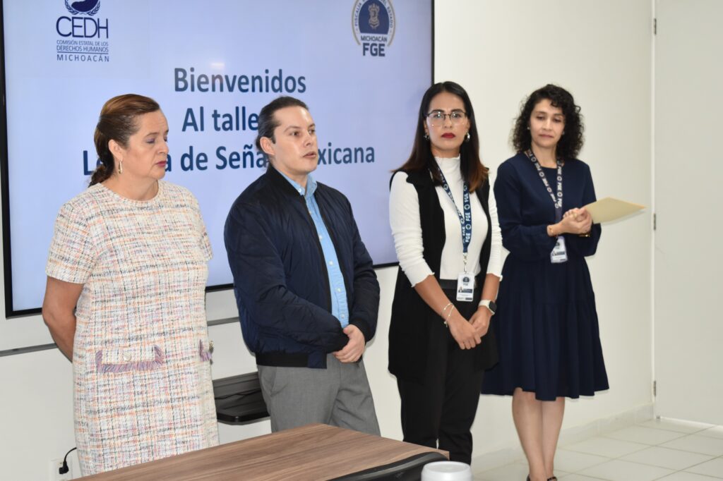 Capacitan a personal de la FGE con taller de Lengua de Señas Mexicana 3 Senas4