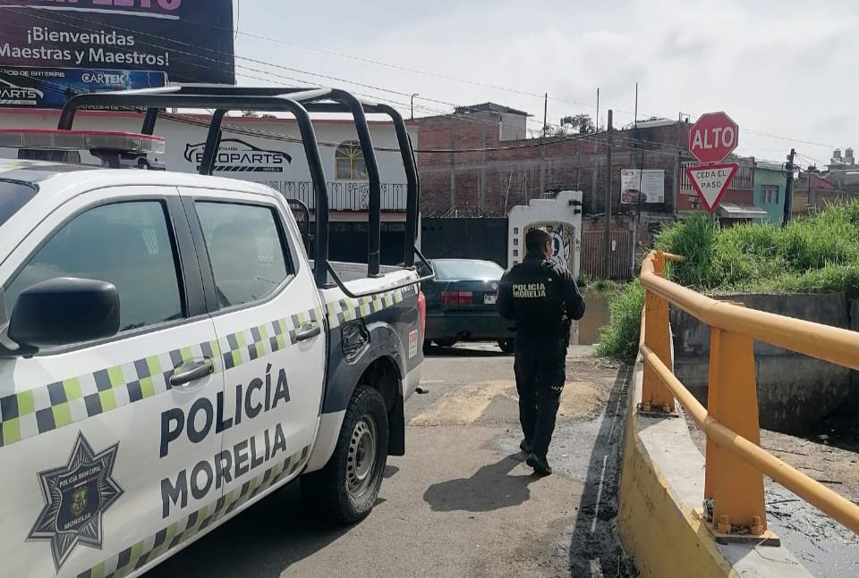 Policía Morelia mantiene vigilancia especial por contingencia 2 PolMor3