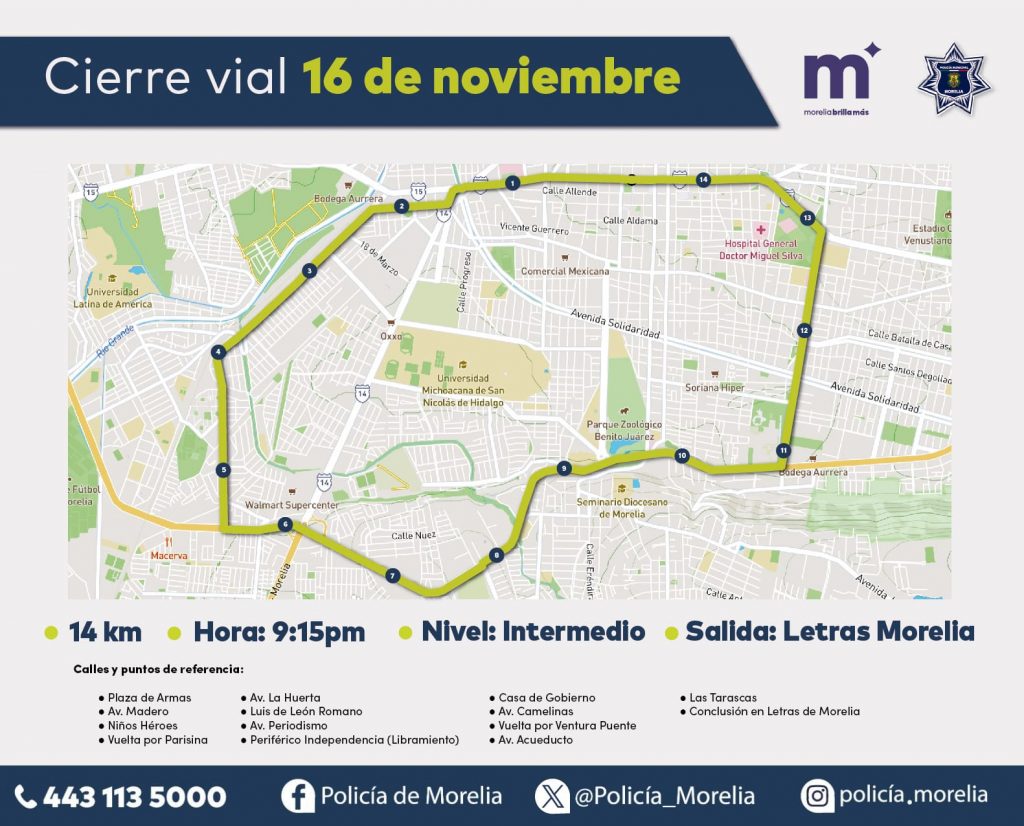 Morelia informa sobre cortes viales del 15 al 17 de noviembre 2 WhatsApp Image 2024 11 14 at 20.44.52 1