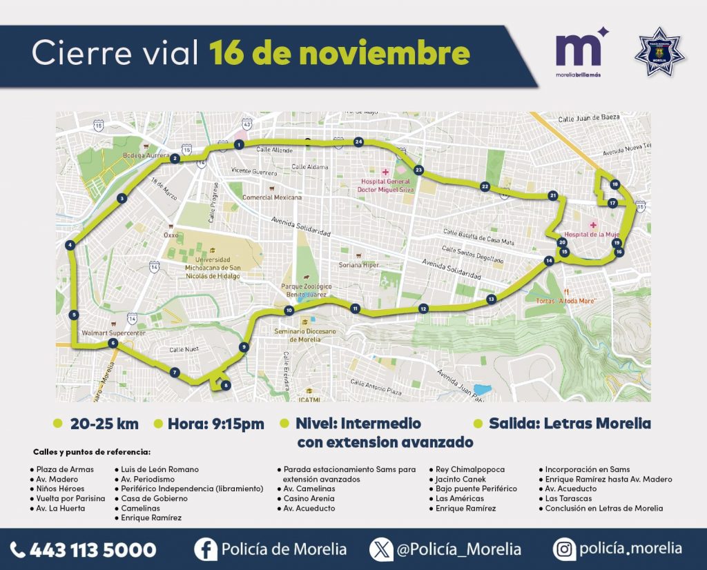 Morelia informa sobre cortes viales del 15 al 17 de noviembre 3 WhatsApp Image 2024 11 14 at 20.44.52 2