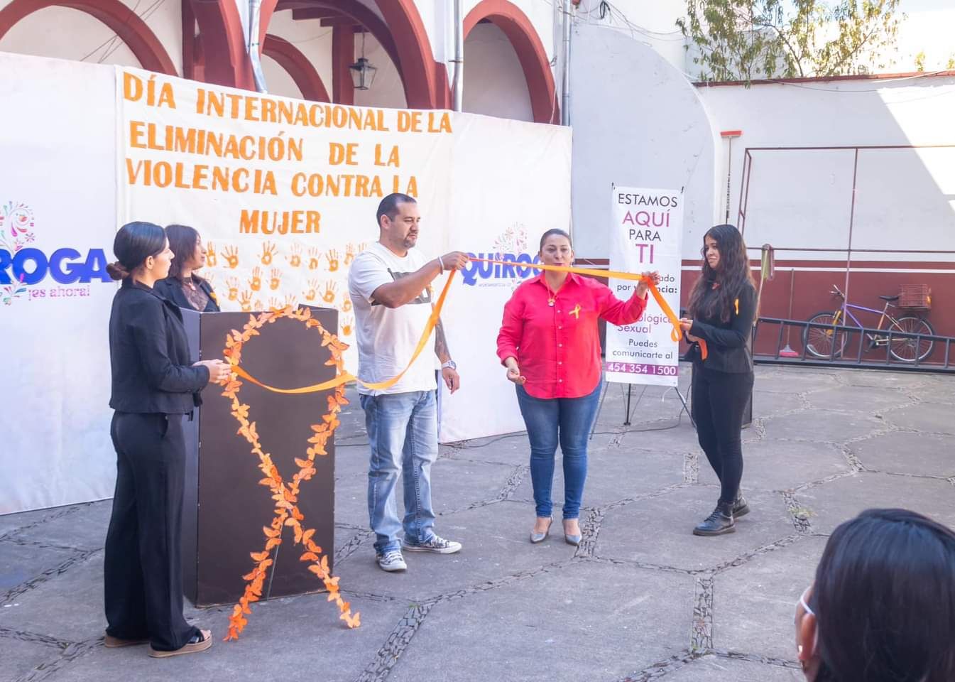 Arranca en Quiroga la Campaña del Mes Naranja para erradicar la violencia contra las mujeres 3 img 20241107 wa01502934222149735200730