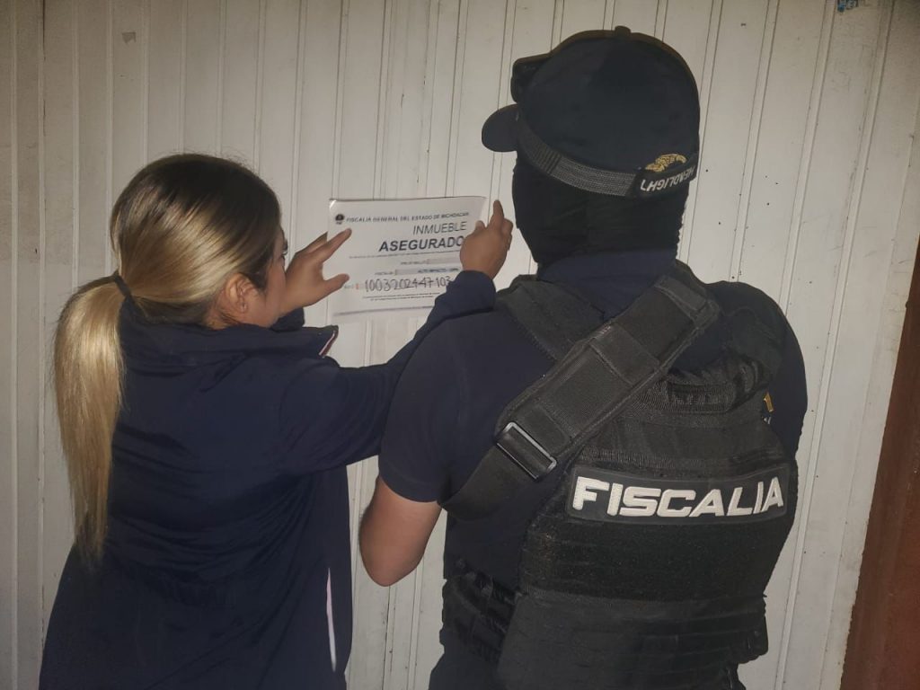 Un detenido y narcótico asegurado, en cateo realizado por la FGE en la colonia Hospitales de Don Vasco de Morelia 1 FGECatHospVas2