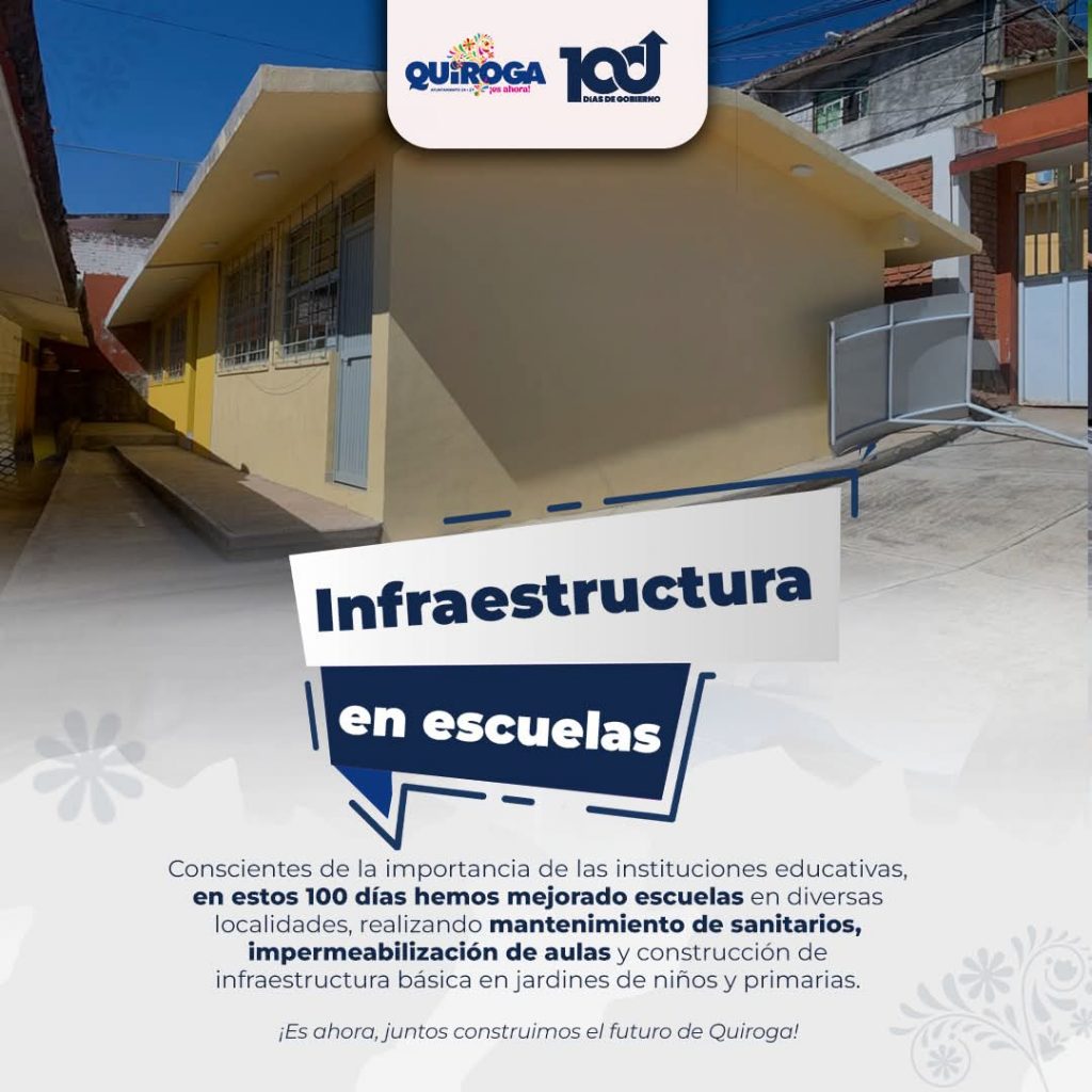 Ayuntamiento de Quiroga mejora infraestructura educativa y sanitaria en sus primeros 100 días 2 Quir100EduSan2