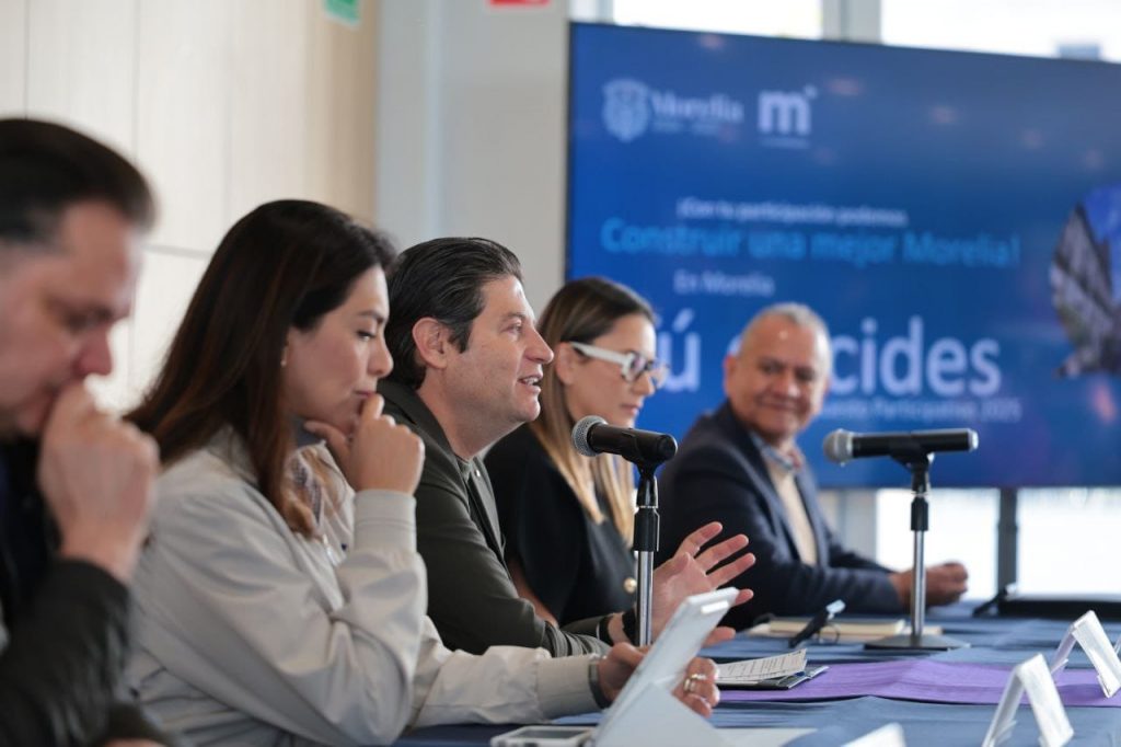 Morelia, municipio líder en Presupuesto Participativo: Alfonso Martínez 1 GobMorPresPar2