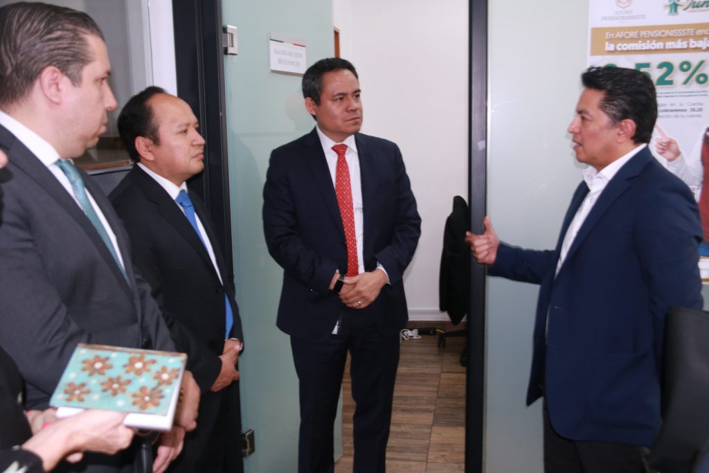 Reafirma Afore Pensionissste ante CONSAR compromiso de brindar servicio de excelencia a los trabajadores 1 Visita Consar 2