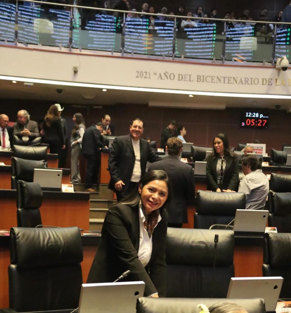 Araceli Saucedo avala en comisiones reforma contra nepotismo y reelección 1 AraNepoReelec2