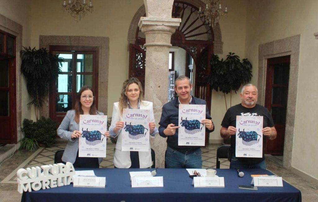 Invita SeCultura Morelia al Carnaval del Torito de Petate 2025 3 GobMorToriPet3