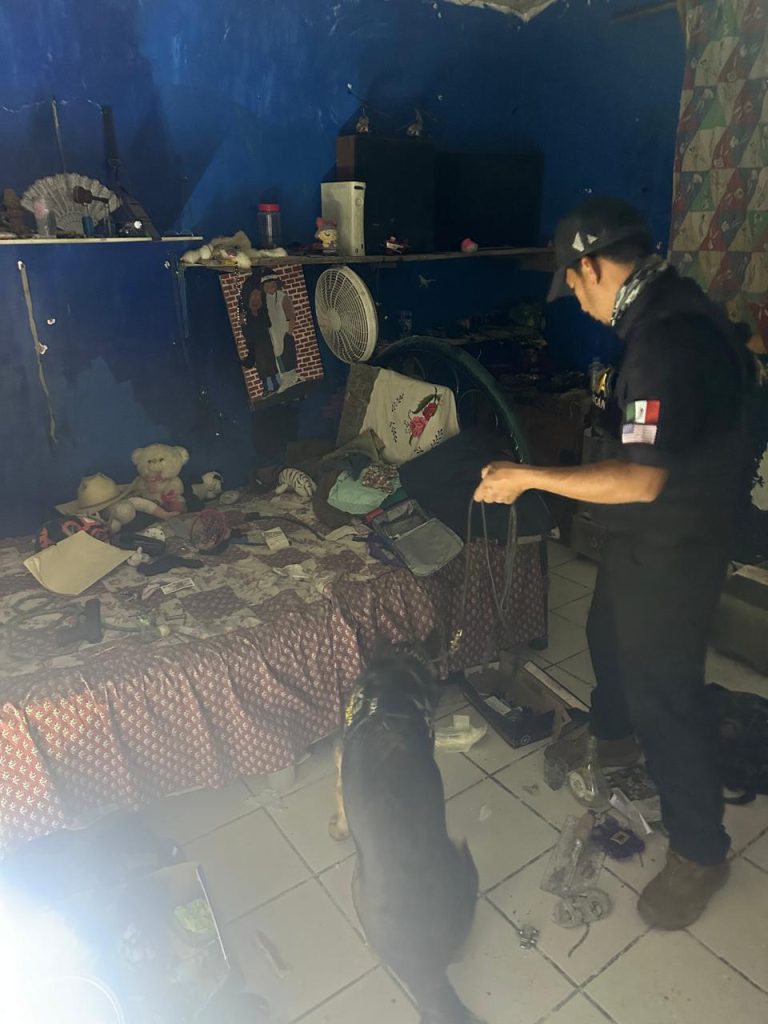 FGE catea propiedad en la colonia Wenceslao Victoria de Morelia y asegura narcótico, hay un detenido 1 FGECatWences2