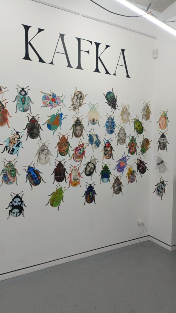 Inauguran en Viena “De la idea a la obra-Metamorfosis”, homenaje plástico y gráfico a Kafka 1 Kafka2