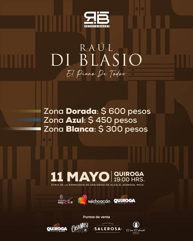 Raúl di Blasio engalana a Quiroga con un concierto inolvidable 1 QuirDiBlasio2