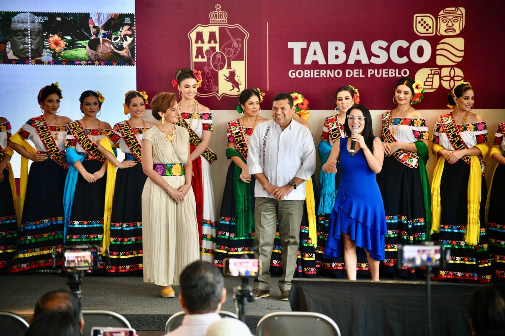 Celebran la Feria de Tabasco 2025 con serie filatélica, será embajadora cultural por todo el mundo 1 SEPOTabFer2