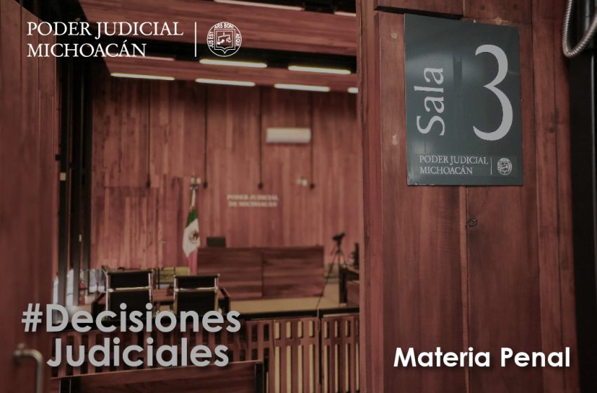 Sentencian a 25 años de prisión por homicidio en Zamora