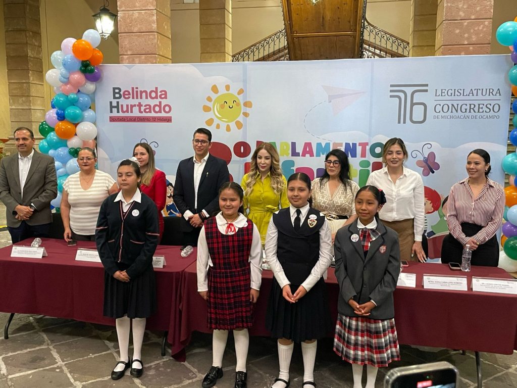 El Congreso fue la sede del Segundo Parlamento Infantil del Distrito 12 de Hidalgo 1 76CongSede12Hgo2