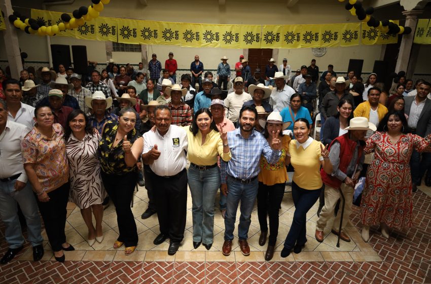 El PRD se fortalece en Huaniqueo, un bastión de la izquierda en Michoacán: Araceli Saucedo