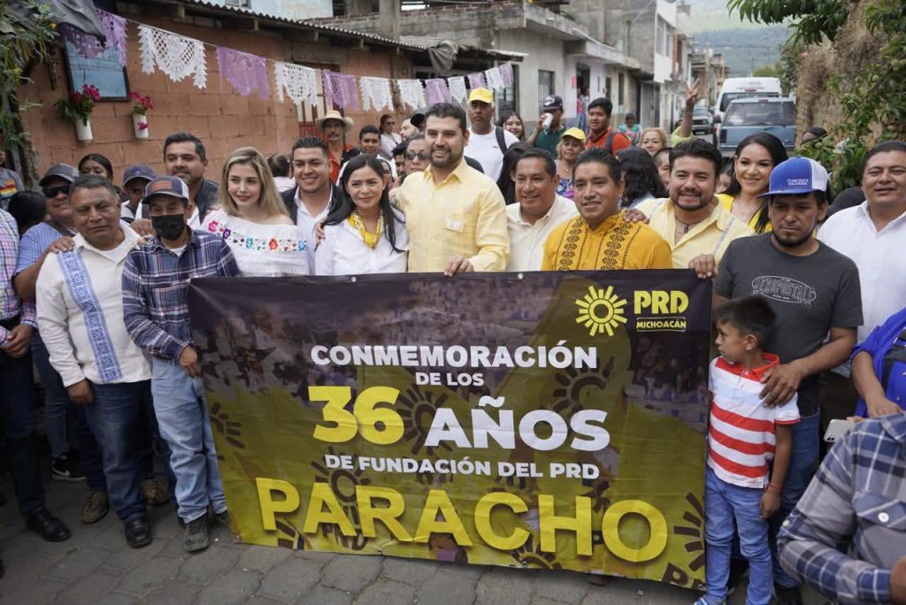 PRD se fortalece en estos 36 años de lucha: Araceli Saucedo 2 AraPRDPara3