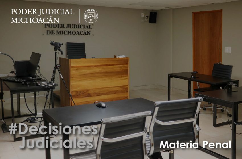 En Zitácuaro, sentencian a 6 años y 3 meses por robo