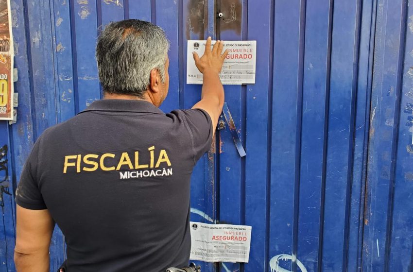 Tras catear un taller mecánico, Fiscalía General recupera una motocicleta robada y detiene a una persona