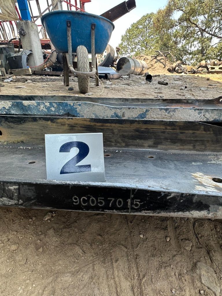 En cateo realizado en Uruapan, asegura FGE cinco chasis con alteraciones en sus medios de identificación 1 FGECatUruCha2