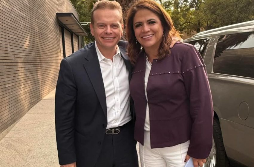 Sostiene Fabiola Alanís reunión con Arturo Escobar, vocero nacional del PVEM