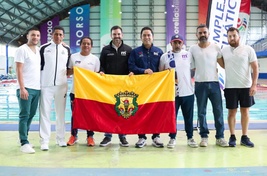 Abandera Yankel Benítez a la Selección de natación convencional y discapacidad del IMCUFIDE