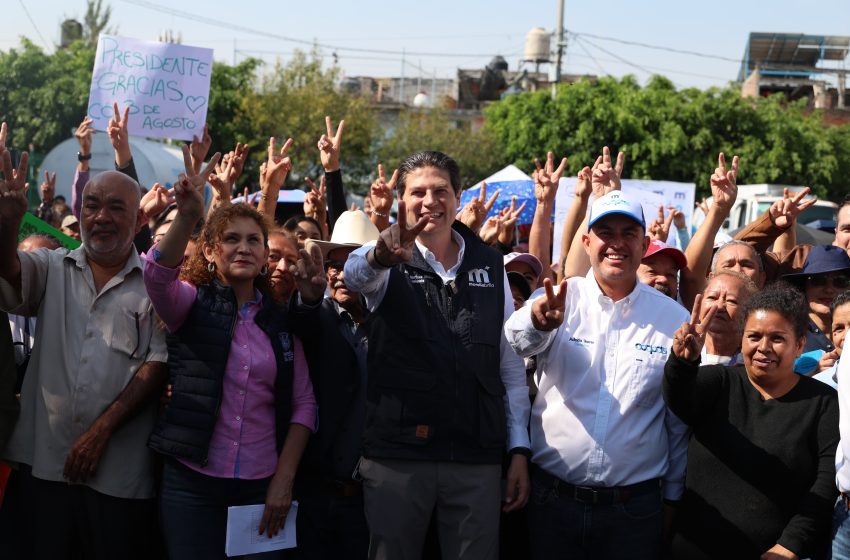  Alfonso Martínez arranca programa de suministro de agua en pipas