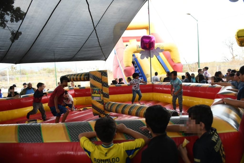 En Villas del Pedregal, Gobierno de Morelia concluye Feria de la Niñez "Juguemos por la paz" 1 GobMorFerPaz2
