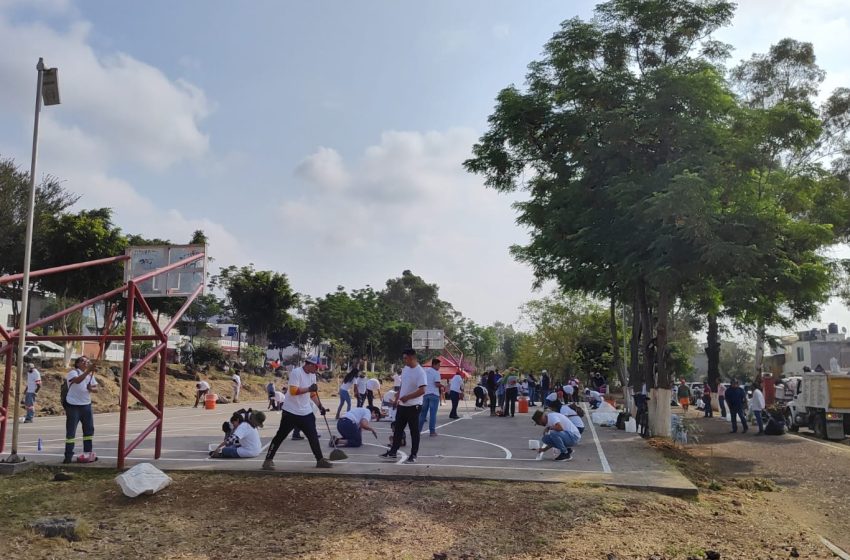 Gobierno de Morelia implementa jornada de limpieza y mantenimiento en Parque Lineal Bicentenario
