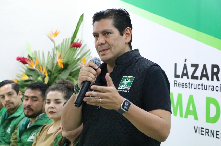 Ernesto Núñez Aguilar anuncia respaldo unánime del Partido Verde a iniciativa para regular el Buró de Crédito
