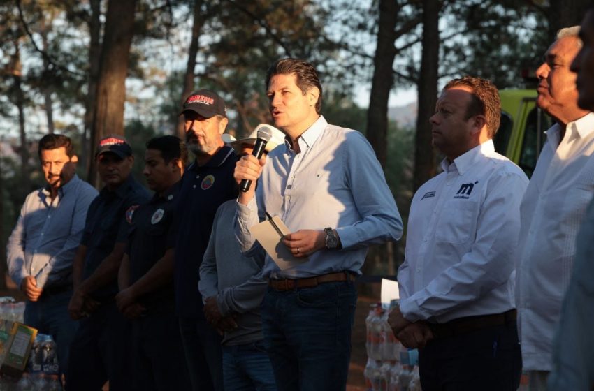 Anuncia Alfonso Martínez, denuncia por incendio a la Loma de Santa María•