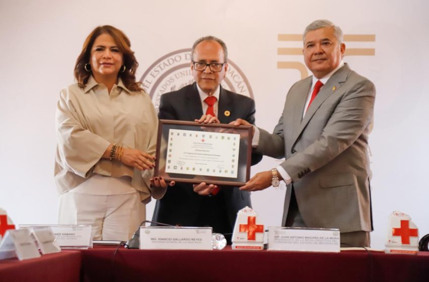 Participa Congreso del Estado en la “Colecta Nacional 2025”de la Cruz Roja