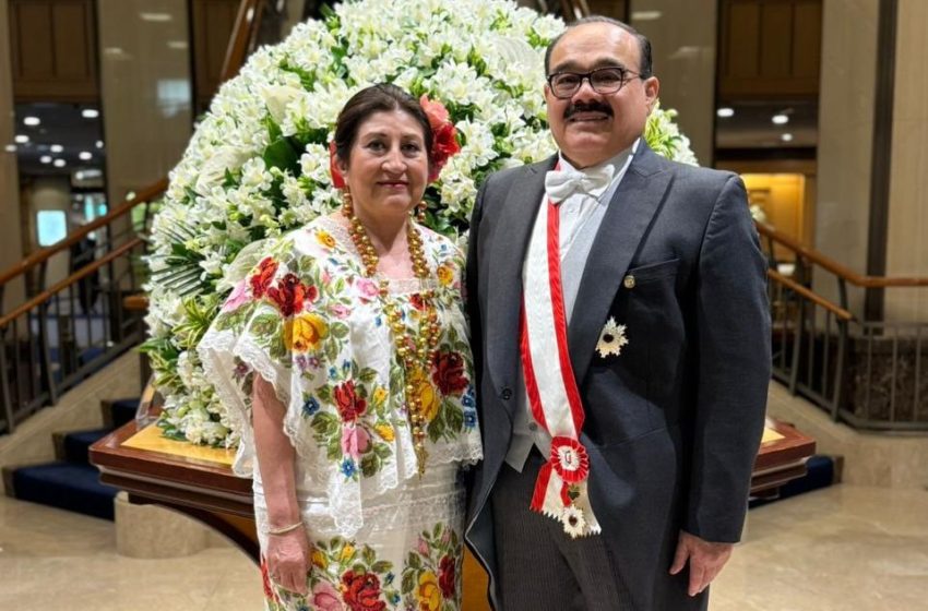 Senador Jorge Carlos Ramírez Marín recibe condecoración imperial de Japón