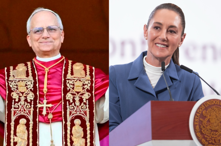 Anuncia Claudia Sheinbaum que se invitará al Papa León XIV a visitar México