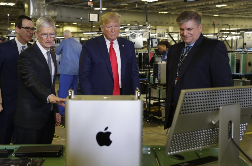 Apple es presionado por Trump para que deje de fabricar en India