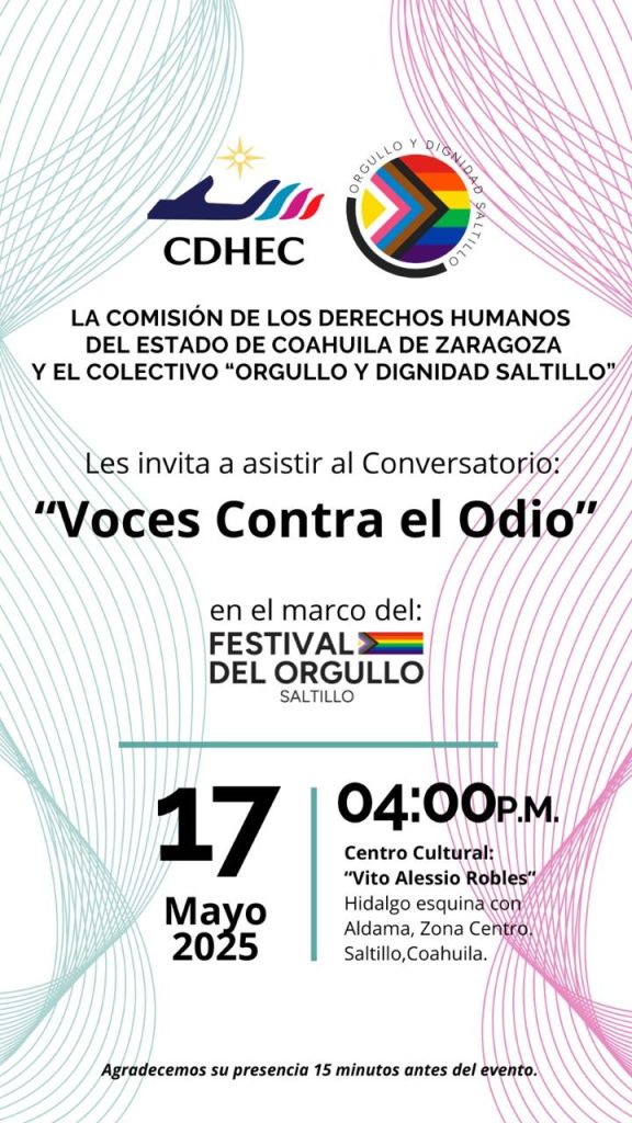 “Voces contra el odio”: un conversatorio para combatir la violencia hacia la comunidad LGBT+ 1 Voces contra el odio1