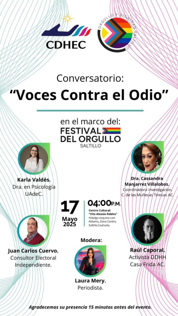 “Voces contra el odio”: un conversatorio para combatir la violencia hacia la comunidad LGBT+ 2 Voces contra el odio2