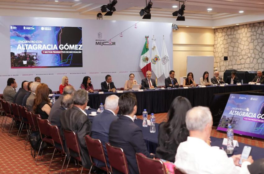  Bedolla y sector empresarial impulsarán polo de desarrollo para el Bienestar en Morelia