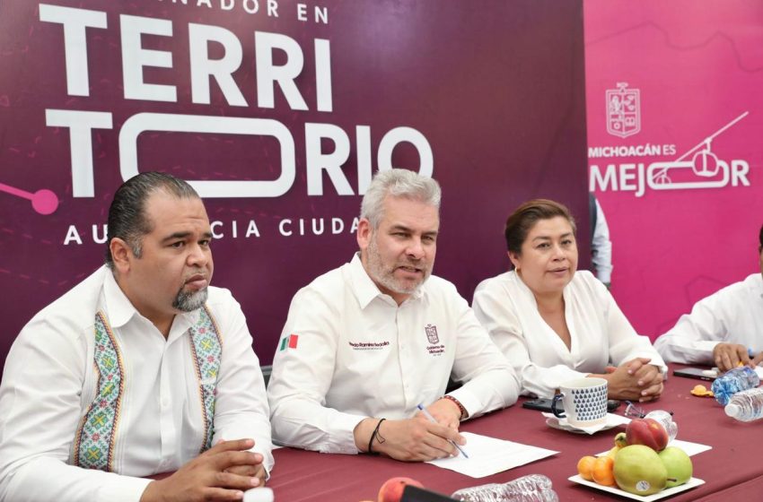 Lleva Bedolla audiencia pública a Puruándiro; atendió 196 peticiones ciudadanas