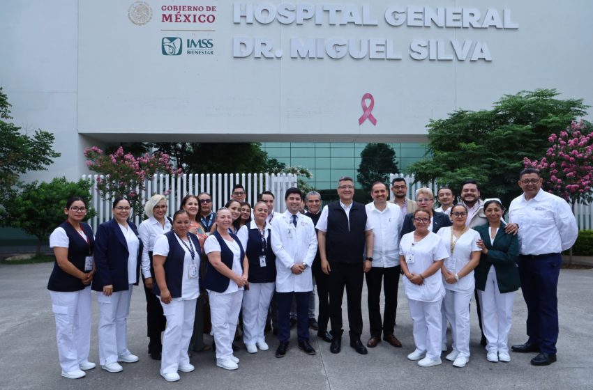 Autoridades Federales de IMSS-Bienestar supervisaron hospitales de Morelia: SSM