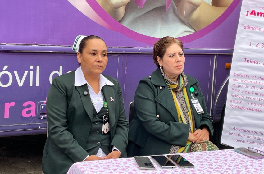 Realiza IMSS Michoacán jornadas de mastografías