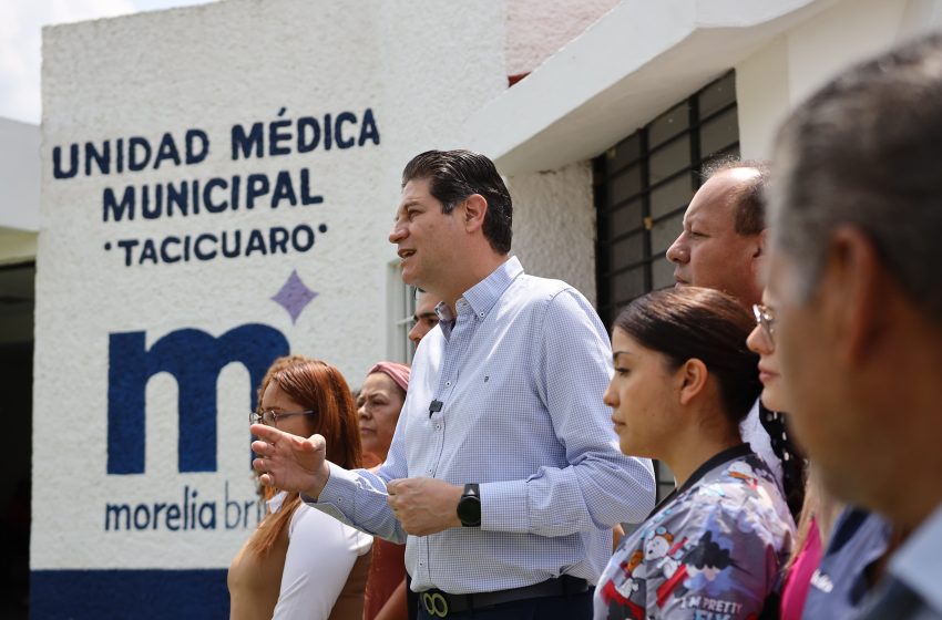  Alfonso Martínez dignifica la salud en Morelia