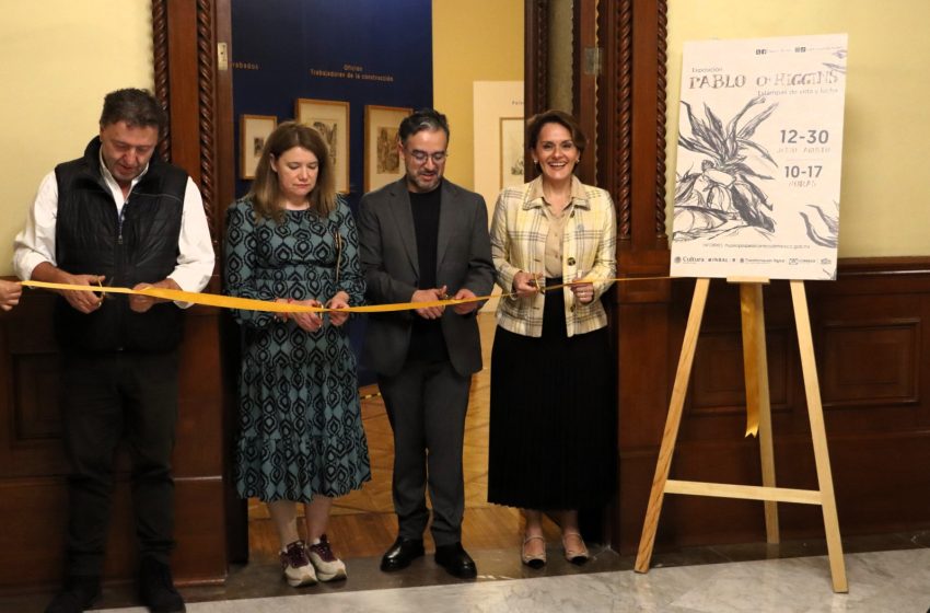 Inauguran en museo del Palacio Postal exposición Pablo O’Higgins Estampas de vida y lucha