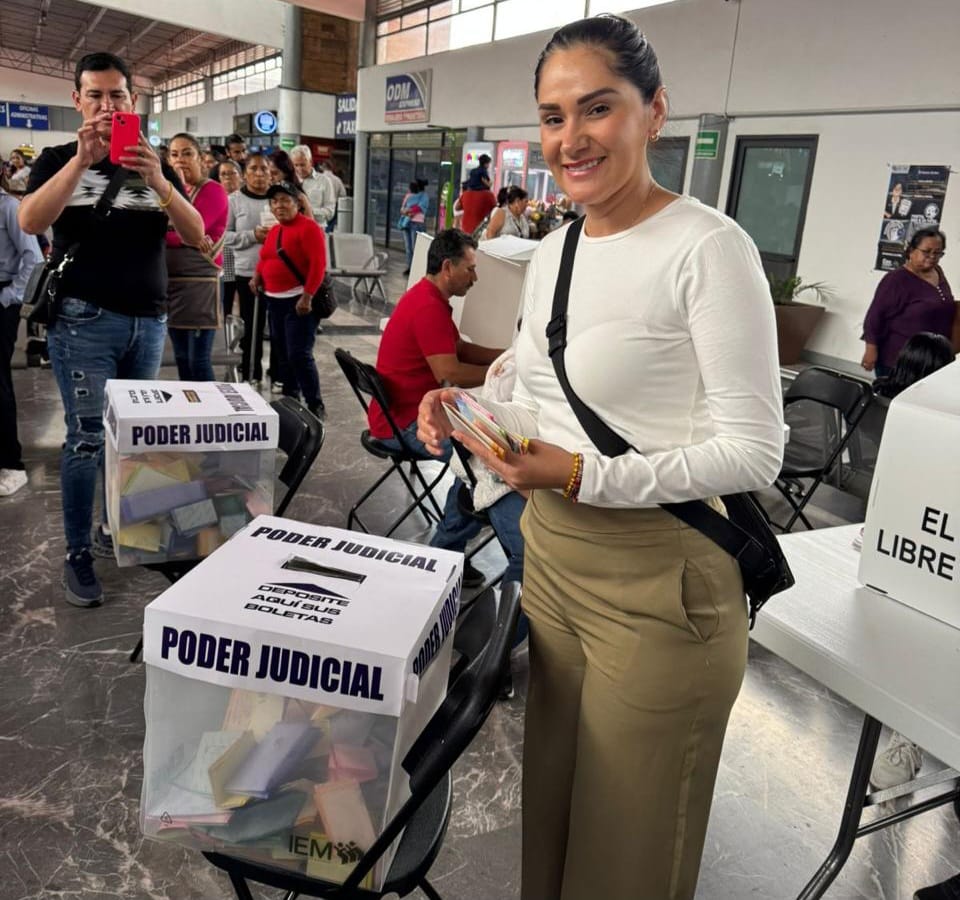 “Es momento de hacer historia”; invita Diana Espinoza a elegir jueces y magistrados 2 DianaVoto2