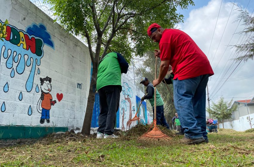  Gobierno de Morelia y vecinos realizan exitosa jornada de limpieza en Los Pinos