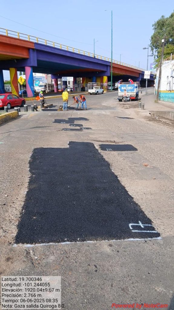 Gobierno de Morelia repara lateral de avenida Madero Poniente 1 GobMorRepLAt2