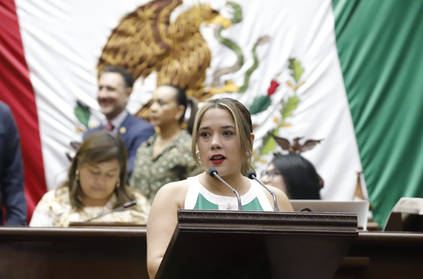 Xóchitl Ruiz propone crear Ley para atender crisis de desplazamiento forzado en Michoacán