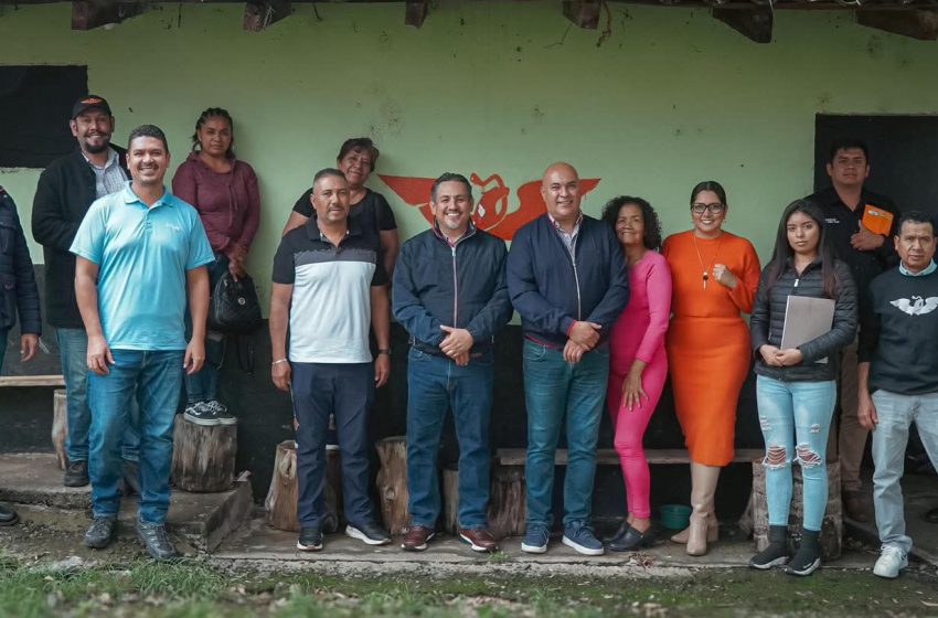 Víctor Manríquez intensifica trabajo en territorio de la Fuerza Naranja en Michoacán