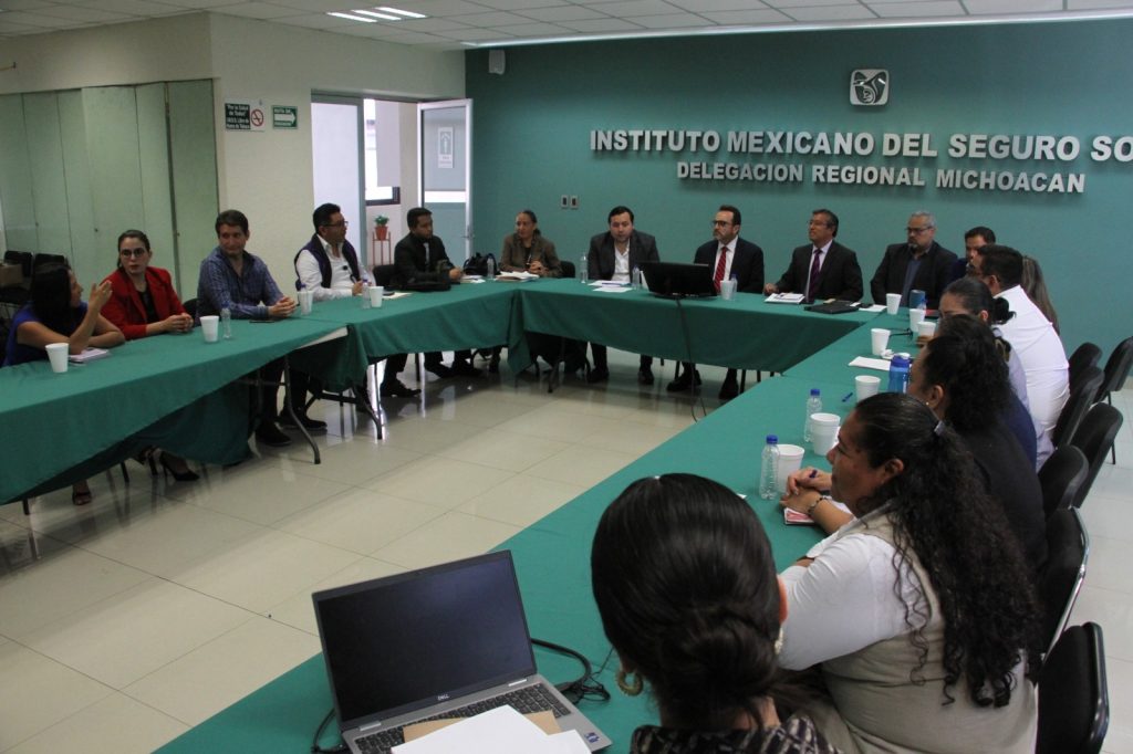 Fortalece IMSS Michoacán coordinación interinstitucional 1 IMSSCoordInst2