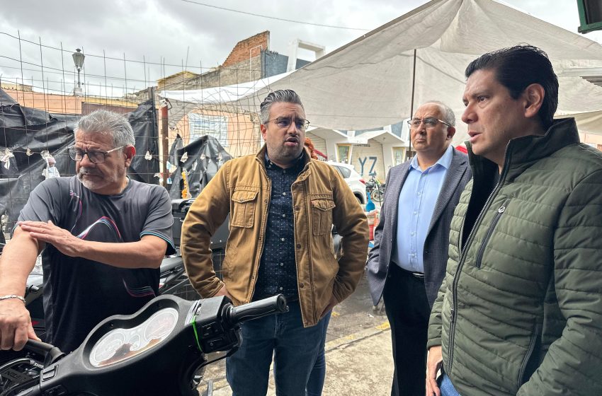 Llama Ernesto Núñez a Gobierno de Morelia a dar seguimiento a obra en el Mercado Independencia
