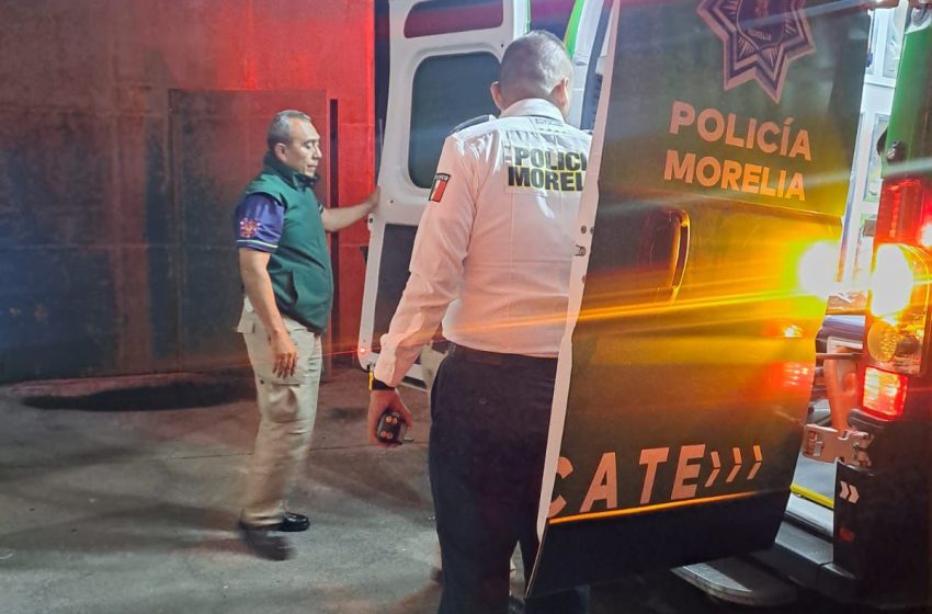  Atiende Policía Morelia reporte de explosión